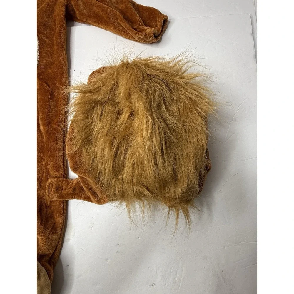 Spirit Halloween Lion Cub Halloween Costume No Bib Baby 0-6mo. Furry Fuzzy